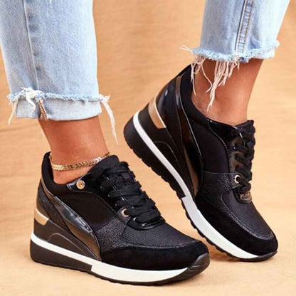 Ella - Terapeutiska Sneakers med Ultravadderad Sula för Heldagskomfort