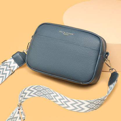 Stella - kornat läder crossbodyväska