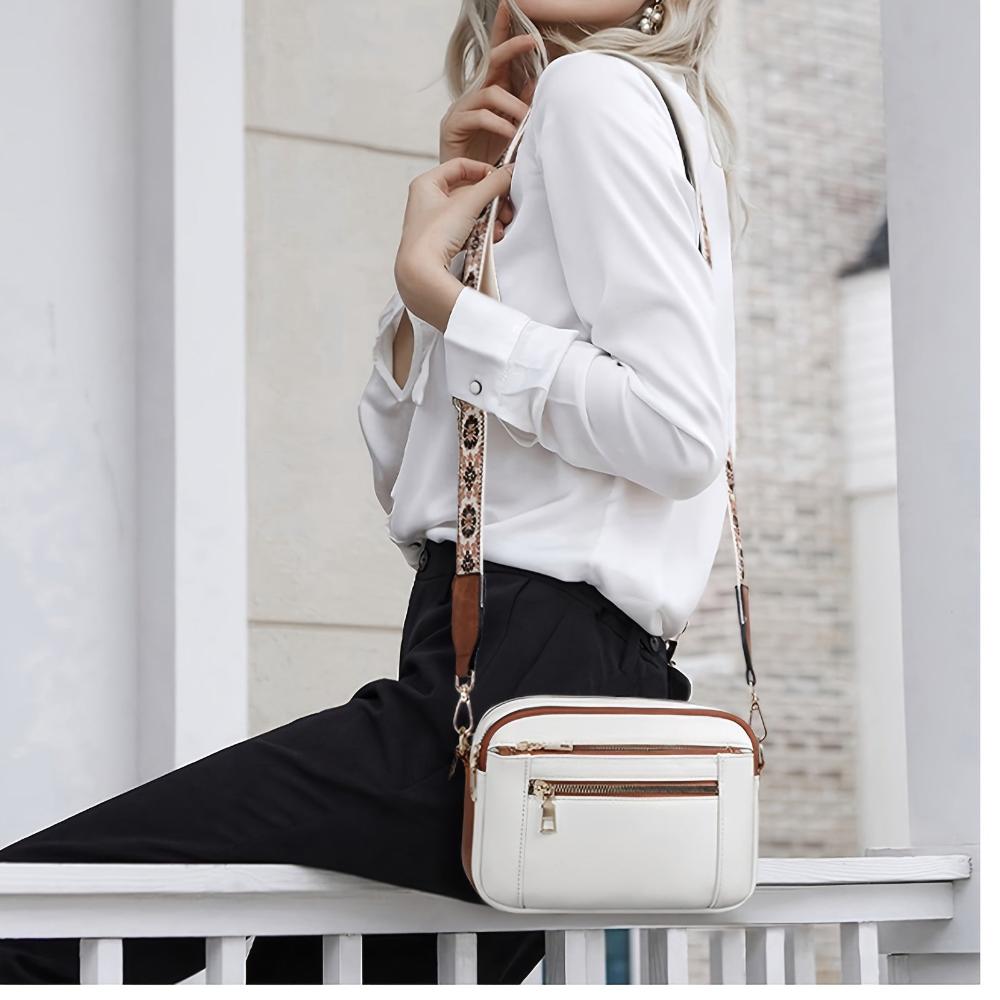 Christine - veganskt läder crossbody-väska
