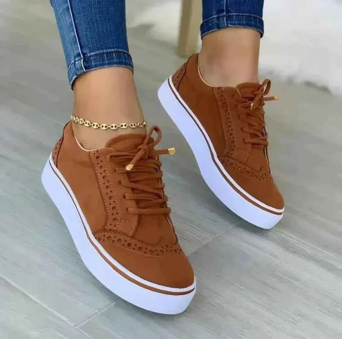 Valvortoped - Snygga Ortopediska Sneakers med Heldagskomfort och Fotvalvsstöd