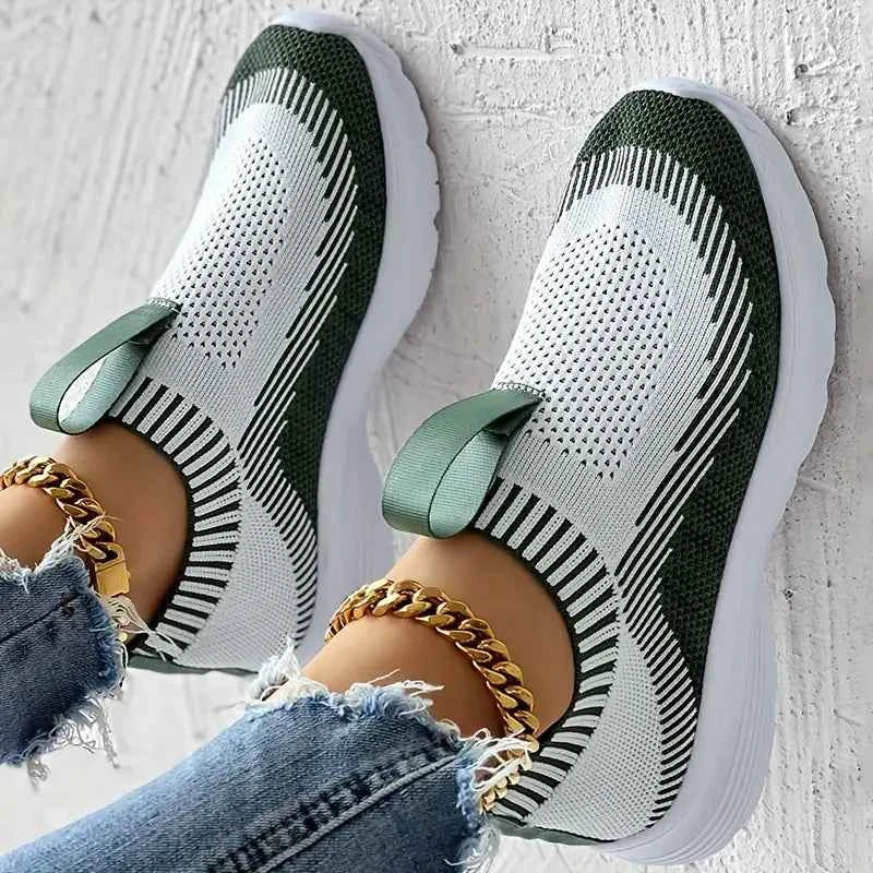 Belle - Damortopediska Sneakers för Heldagskomfort och Stöd