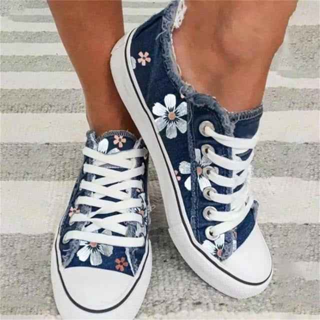 Sommarsneaker - Slimmade Andningsbara Low-Top Sneakers för Sommaren