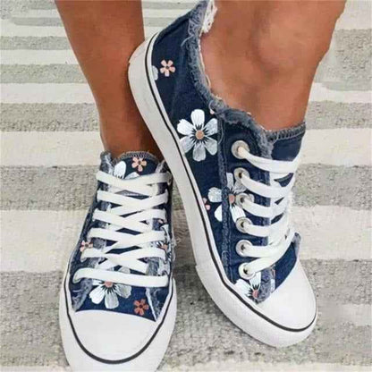 Sommarsneaker - Slimmade Andningsbara Low-Top Sneakers för Sommaren