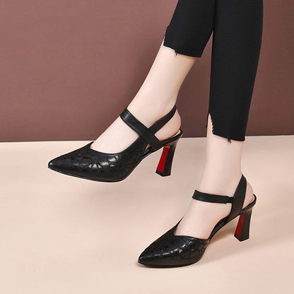 Vera - Eleganta Sandaler med Spetsig Tå för Dam