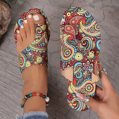 Elsa - Lätta Ortopediska Sandaler i Vintage- och Modern Stil