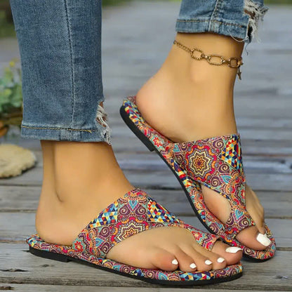 Elsa - Lätta Ortopediska Sandaler i Vintage- och Modern Stil